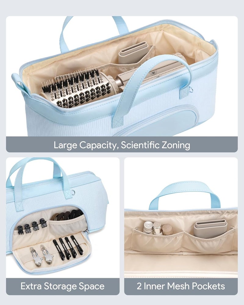 Lotour Hair Tools Travel Case Bag for Shark HD430 FlexStyle/Dyson Airwrap/Dyson Supersonic Hair Dryer, Portable Travel Storage Organizer for Hair Attachments Waterproof - Image 4
